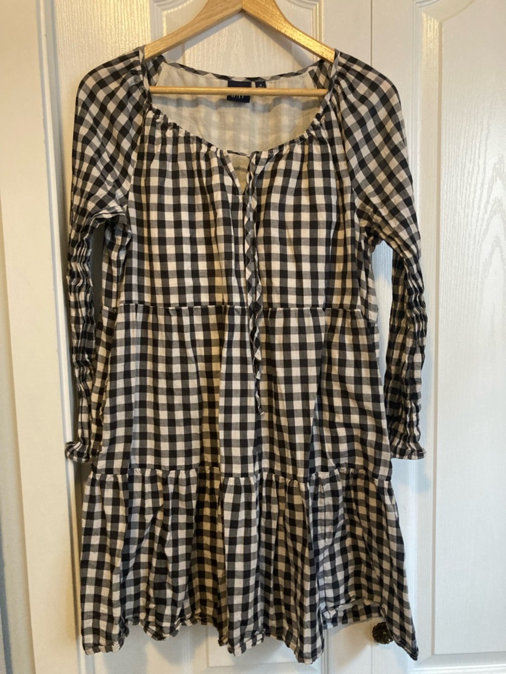 GAP cotton gingham dress
